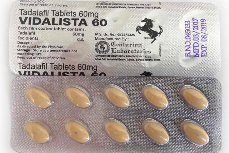 VIDALISTA 60mg tadalafil 60mg