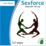 SEXFORCE oral strips SILDENAFIL 100mg